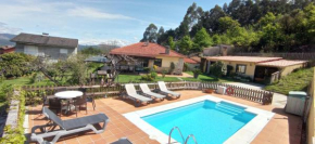Casa Rural Pontevedra con piscinajardínbarbacoa